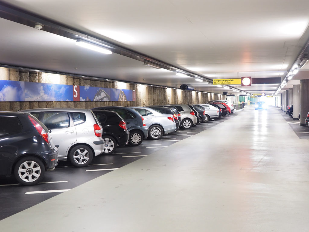 Kameraovervåking for parkeringshus